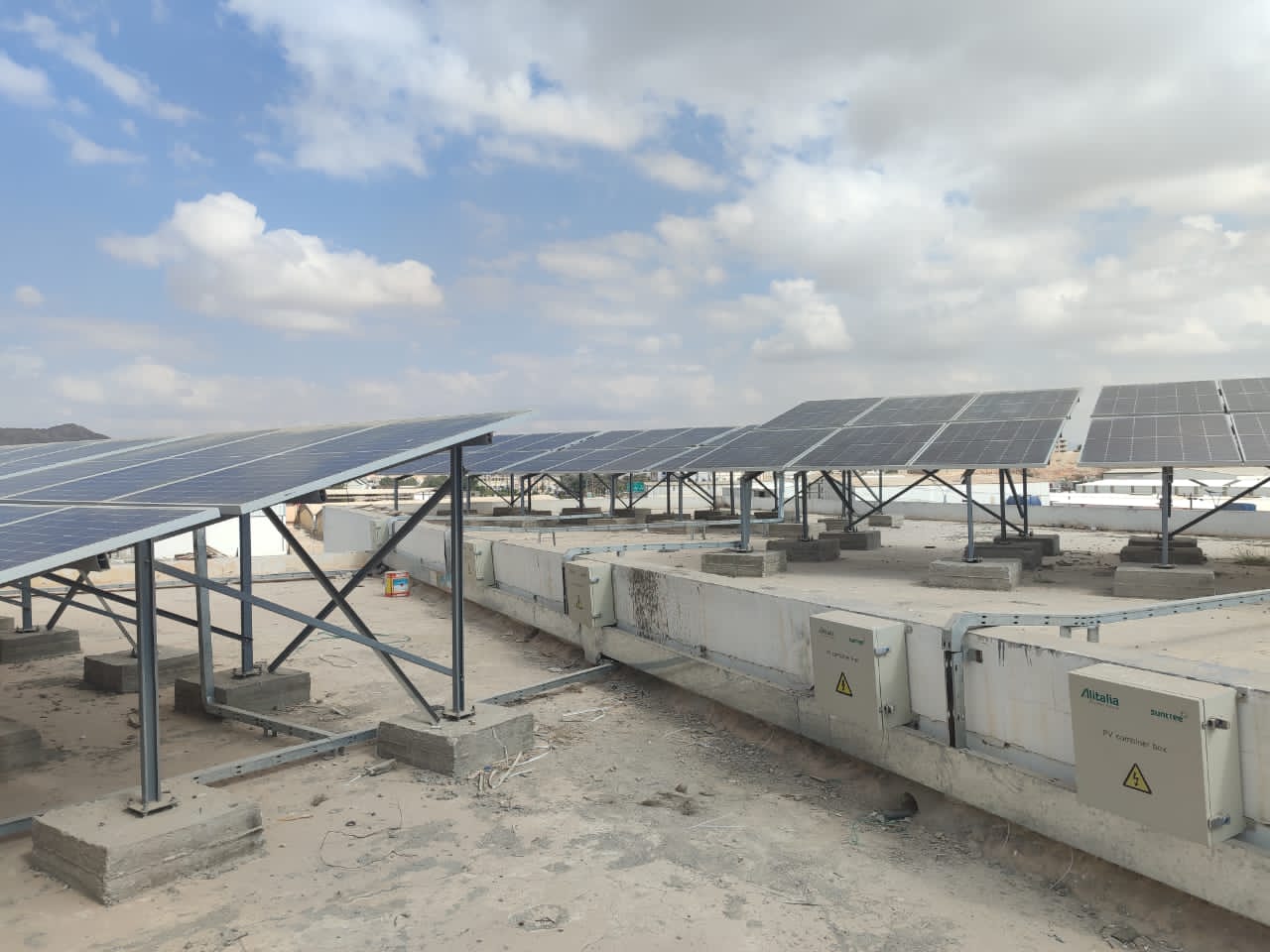 Universal Group- Supply & Installation of Solar Power System for Drug Stores in Gol Masha, Mukalla